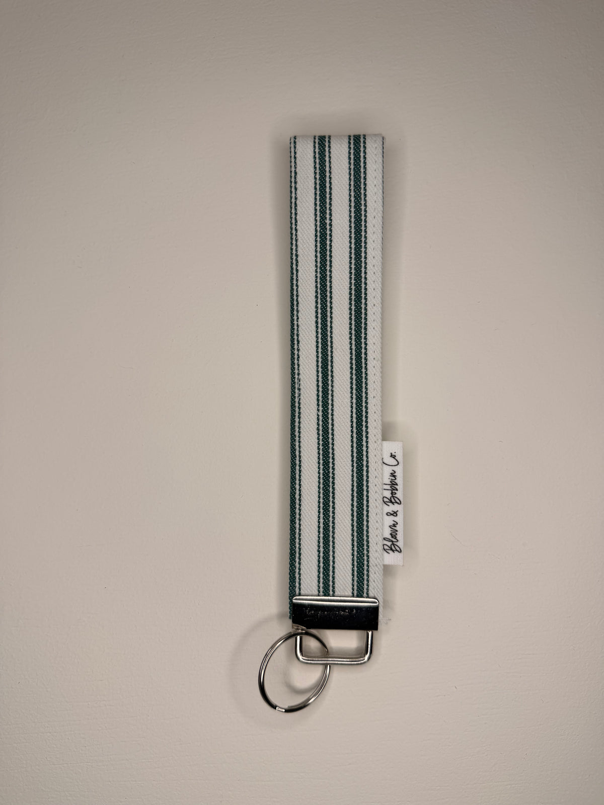 Market Stripe Wristlet Keychain