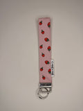 Strawberry Wristlet Keychain
