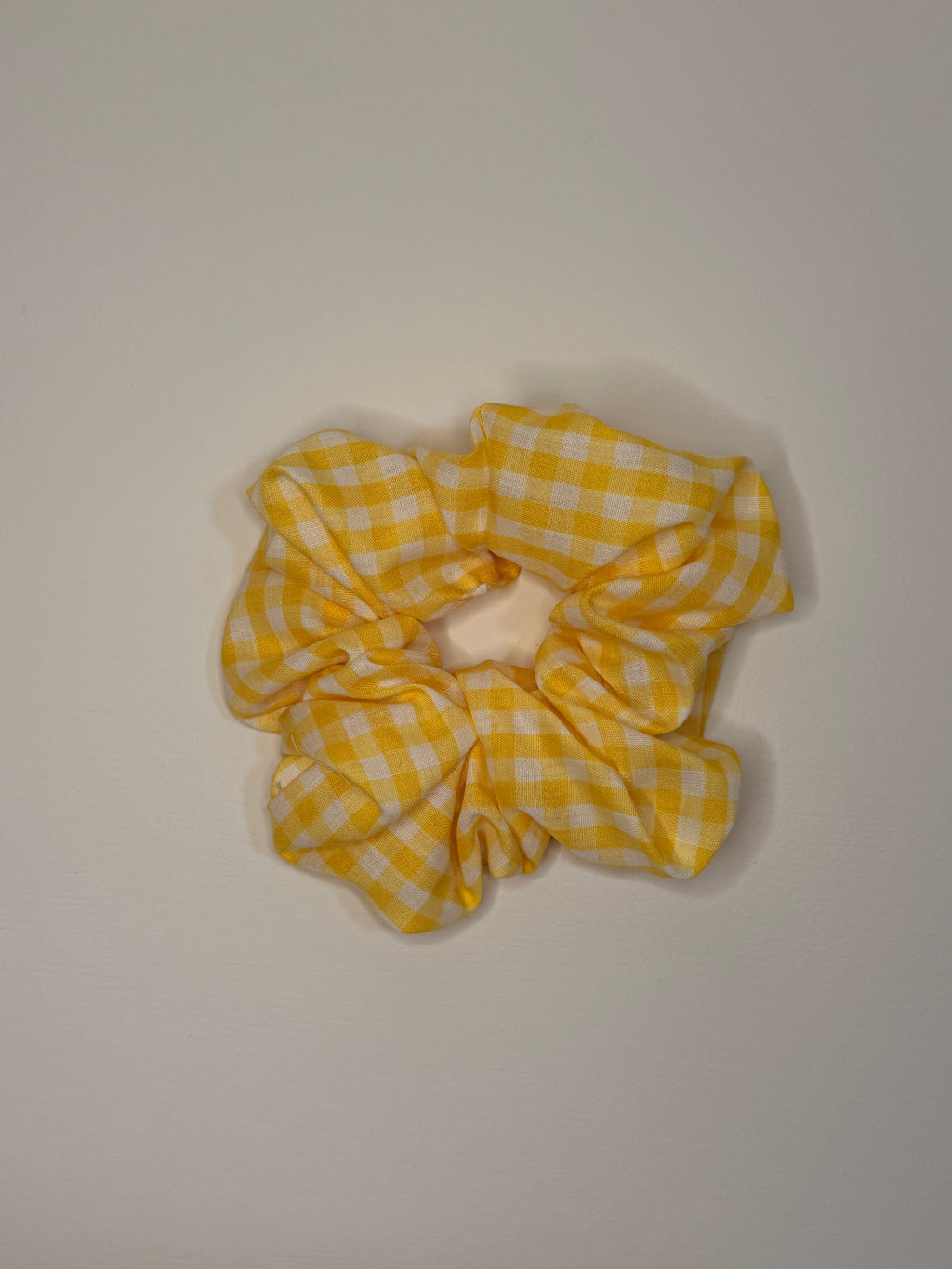 Large Yellow Gingham
